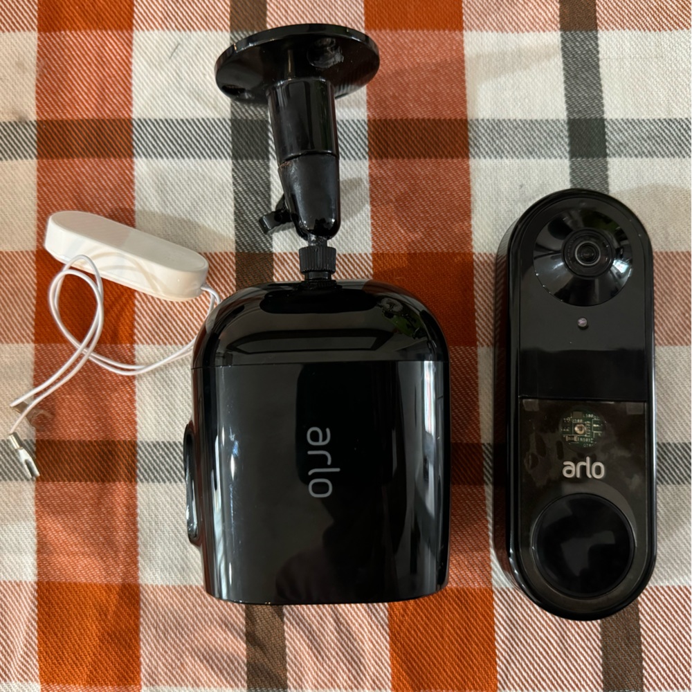 Arlo Wired Doorbell and Second Camera
